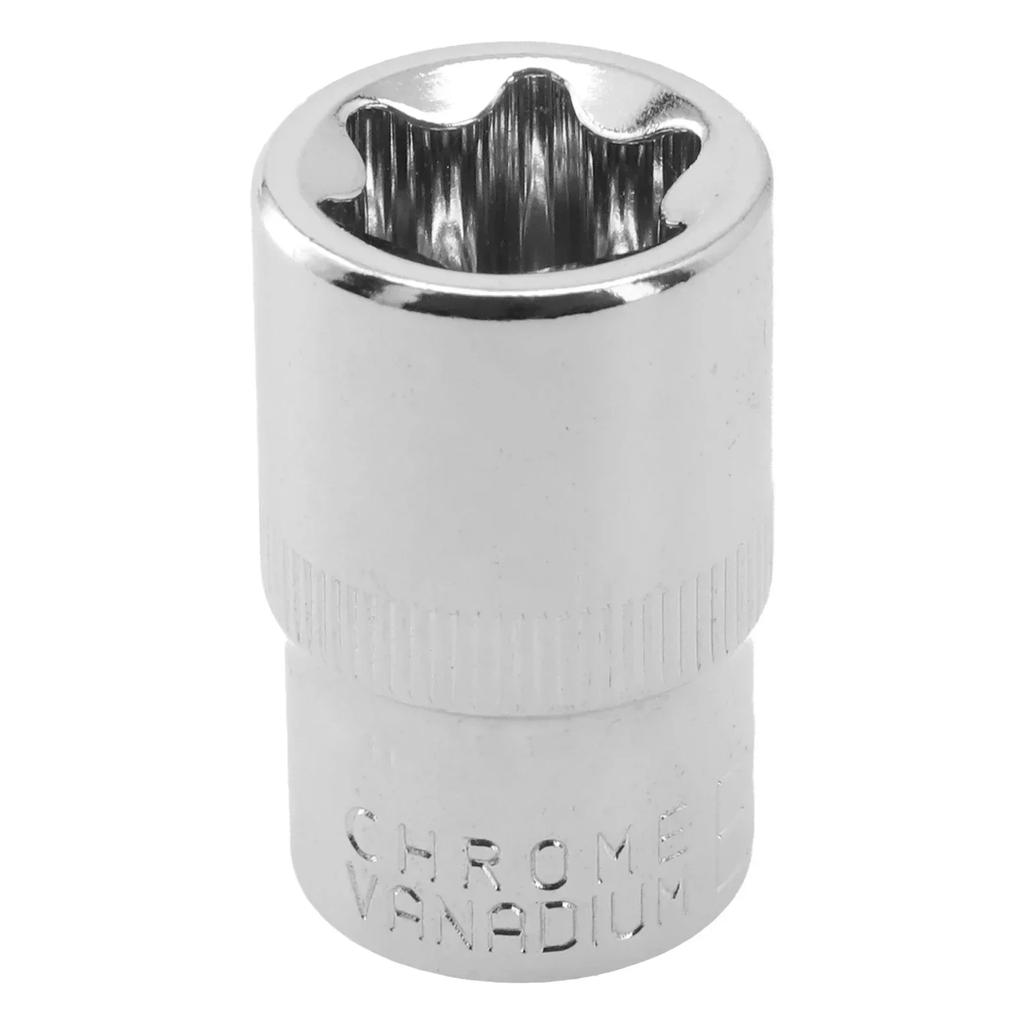 Hand Tool E Type Sockets 1/2 Square Tool Female Torx Socket For Ratchet End Wrench Head E10/E12/E14/E16/E18/E20/E22/E24