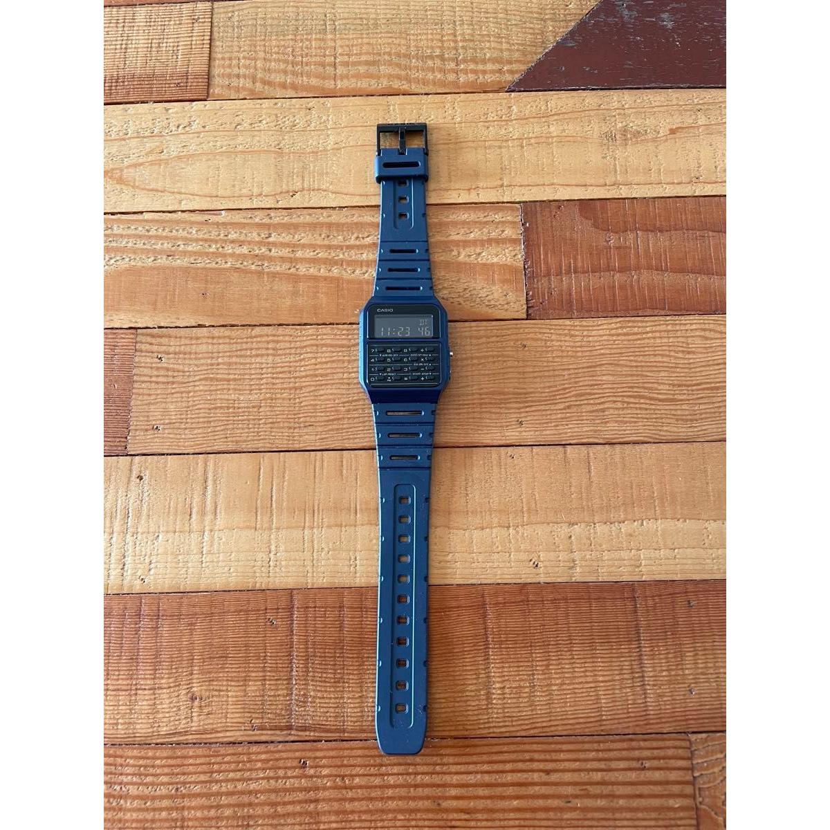 CASIO Casio ca-53wf cheap Casio digital watch wristwatch navy ca-50 Back to the Future