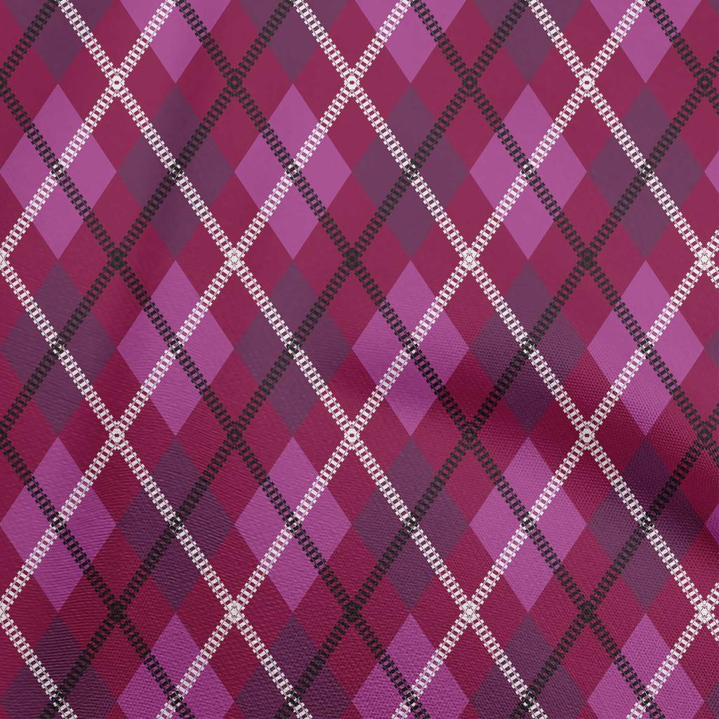 oneOone Cotton Flex Gray Fabric Check  Quilting Supplies Print Sewing Fabric By The Yard 40 Inch