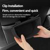 1pc PU Leather Car Trash Can - Large Space Rear Seat Garbage Bin, Easy To Fix Design,Compact Car Door Hanging Trash Can,Storage