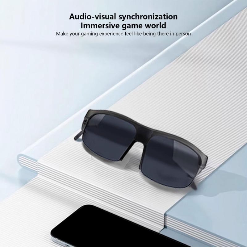 Multifunktionale Auditive Sonnenbrille mit Kabelloser Sound-Navigationssteuerung Blaulichtschutz Leichter Rahmen