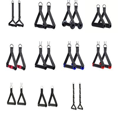 1 Paar Trainingsgriff Fitnessstudio Widerstandsbänder Griff Schwerlast Trainingsgriff Nylon Gurtband Fitnessgriff Zuggriff
