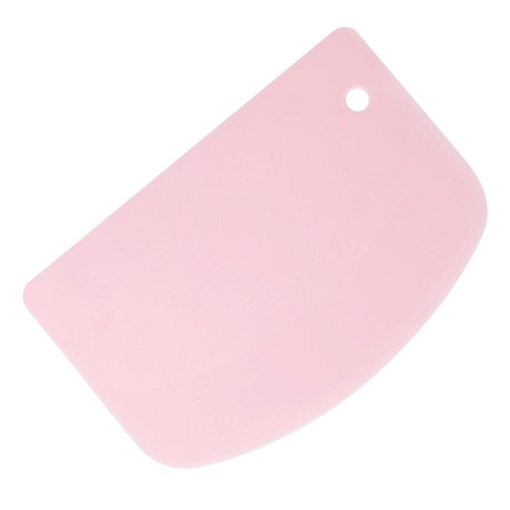 Plastic Pastry Scraper Dough Cutting Cake Cream Scraper Practical Dough Scraper  Cake Decorating