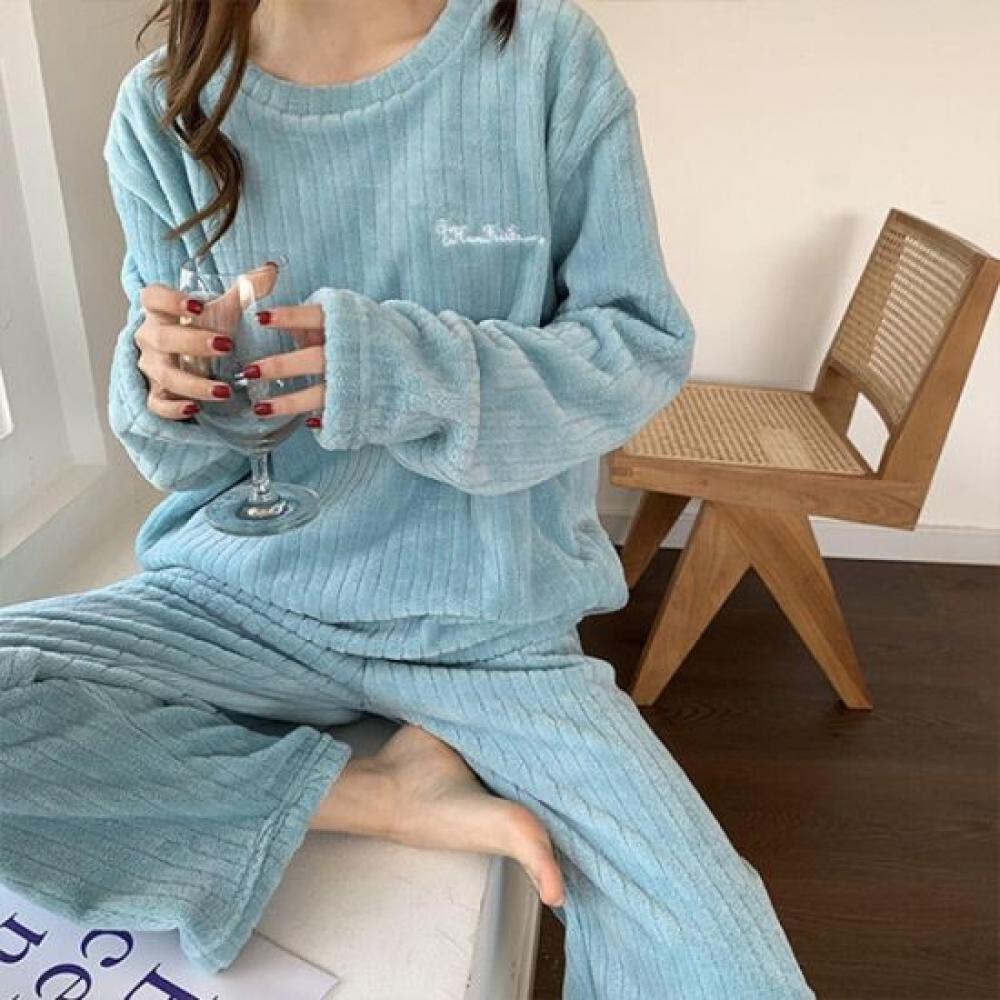 Navava Women Microfiber Long Sleeve Pajama Set Nt3131