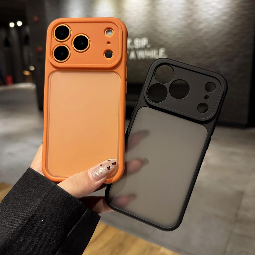 Luksusowe matowe przezroczyste etui na telefon do iPhone 11 12 13 14 15 16 Pro Max 16 Plus 17 Air Wstrząsoodporne zderzaki Pokrowce