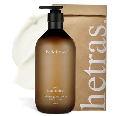 Hetras Hotel Therapy Body Lotion London Musk Large Capacity, 1.013L, 1 Unit
