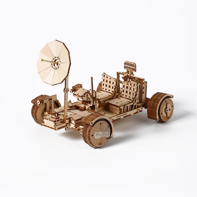 

Wooden 3D Moon Rover Puzzle