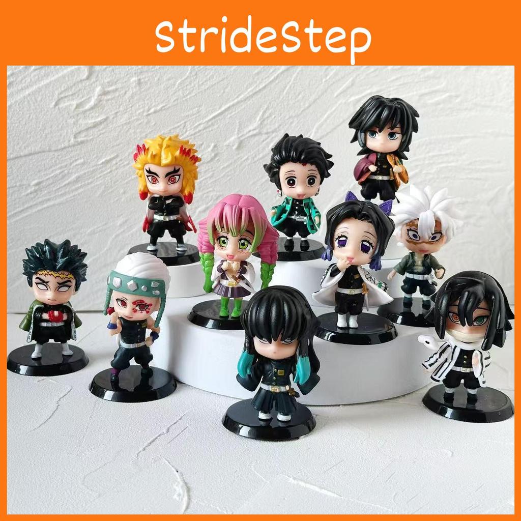 Slayer Handpainted Demon Pvc Model Figures Assembleable Set For Collectors