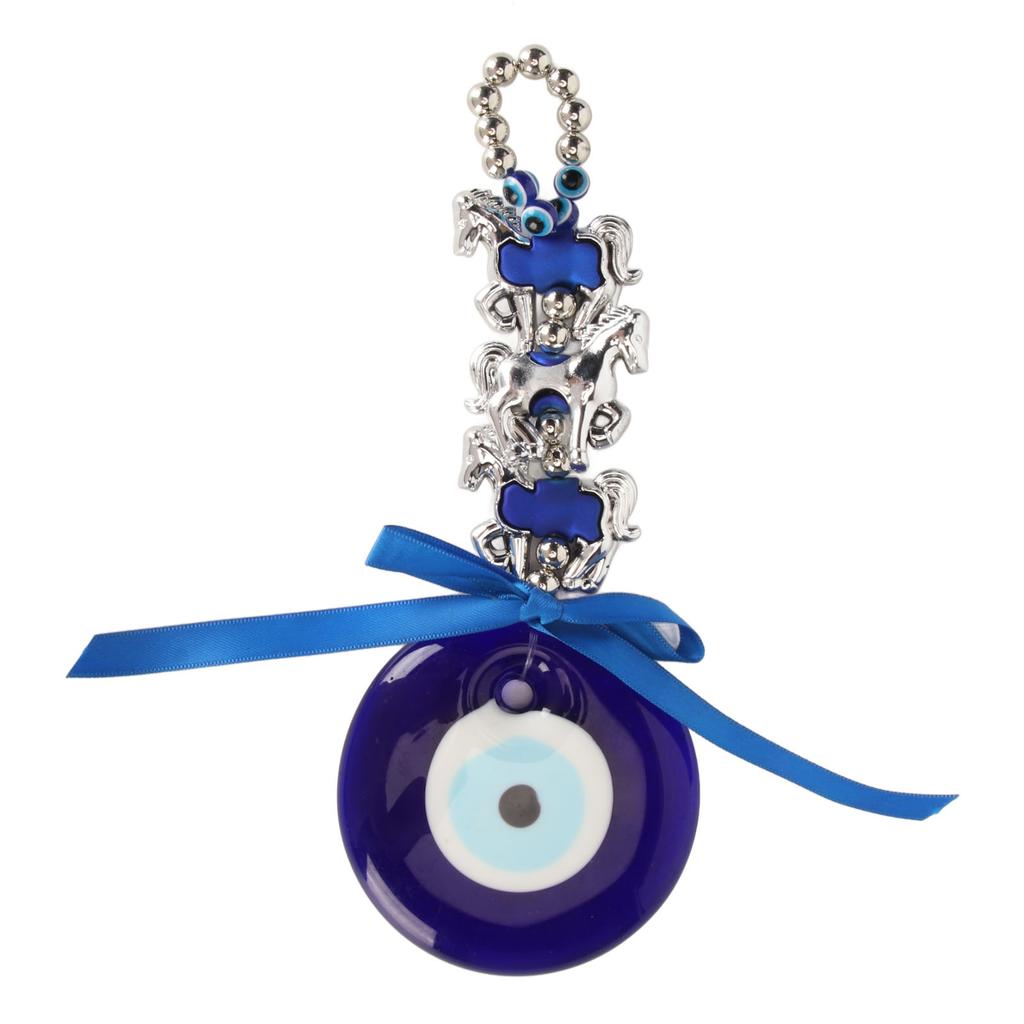 Blue Evil Eye Pendant Stylish Exquisite Resin Hand Crafted Good Luck Evil Eye Wall Decoration for