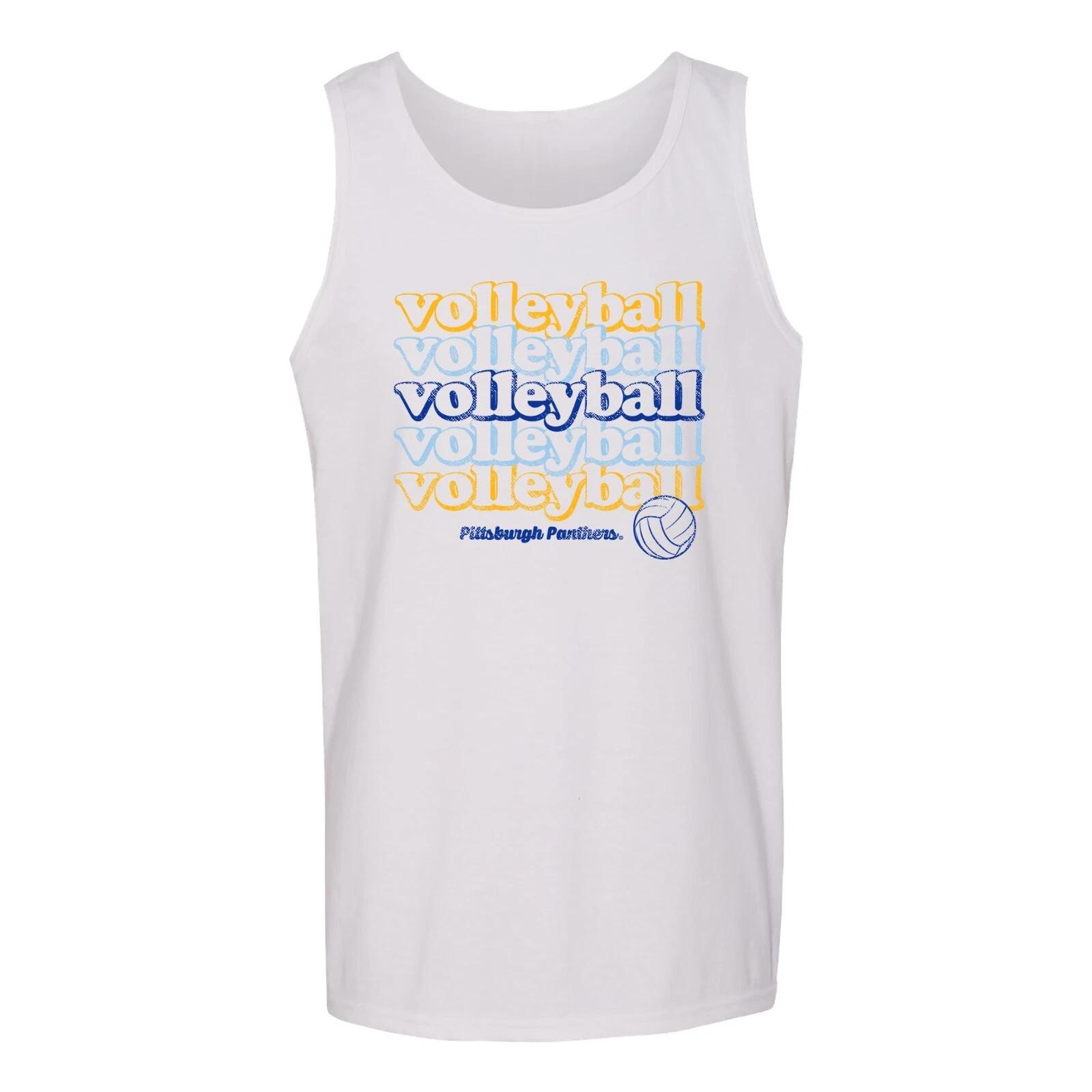 Pittsburgh Volleyball Repeat Tank Top - White S