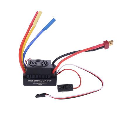 Waterproof 60A Brushless ESC Electric Speed Controller Builds In 5.8V / 3A BEC for RC Part Accessory
