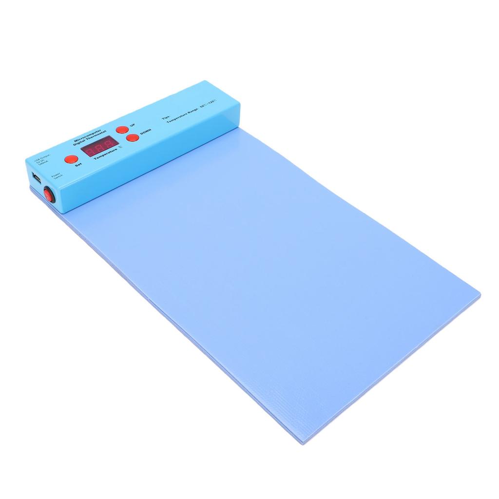 LCD Screen Heating Pad Adjustable Temperature Heating Mat for Phone Tablet Screen Repair US Plug