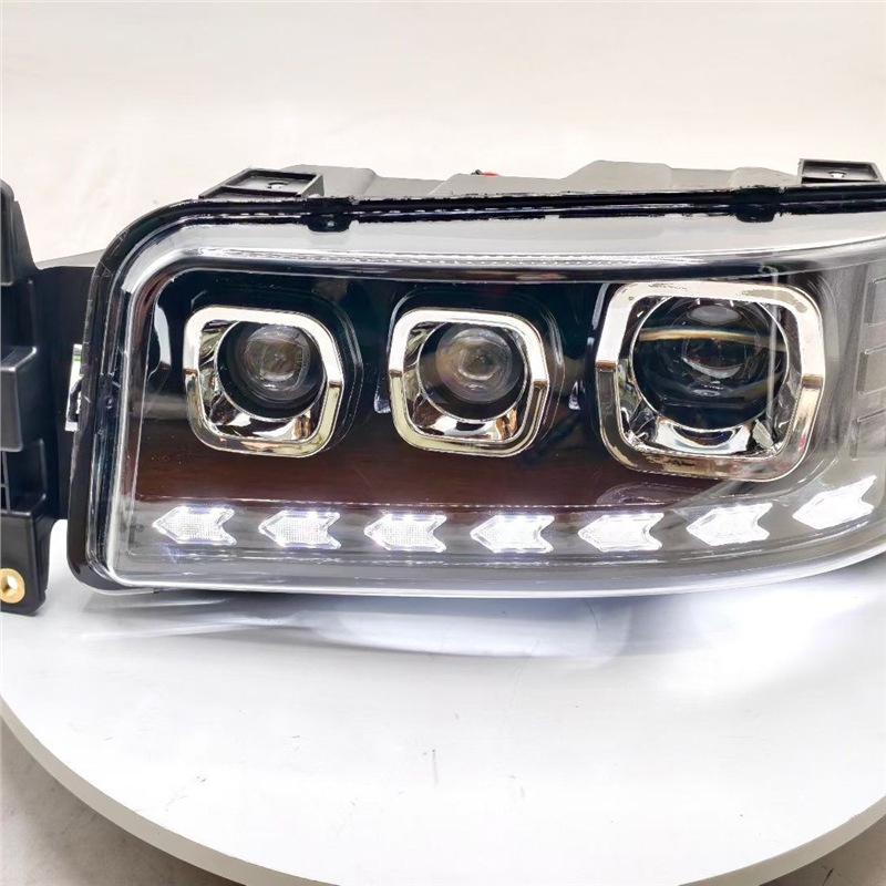 Tri-Lens LED Laser Headlight for Howo TX Shacman Dump Truck G5S/TGA - Super Bright