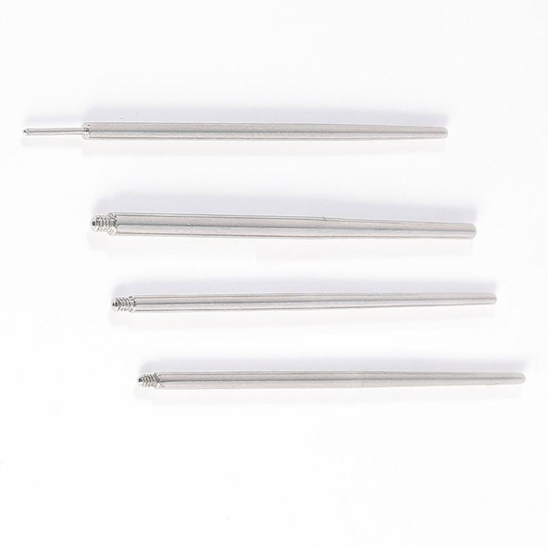 10 Piezas de Calidad Profesional Aguja Segura para Piercing Cónica Aguja de Oreja Aguja de Nariz Herramienta para Piercings Adecuada para Piercings Corporales