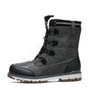 Winter neue High-Top große Baumwolle warme Schneestiefel vielseitige Herrenschuhe wasserdichte Schuhe echtes Leder