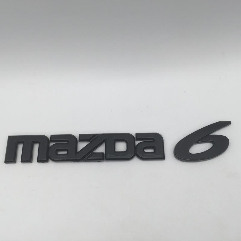 1pcs 3D ABS for Mazda 2 3 6 car Letter Rear tail trunk Decals Emblem badge sticker Decal car styling auto Accessories b58