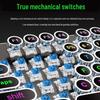 SOOPii KB10 104-Key USB Wired Gaming Mechanical Keyboard