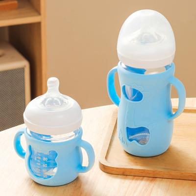 Silikon-Flaschenhülle mit Griff, isolierte Becherhülle für Oz-Glas