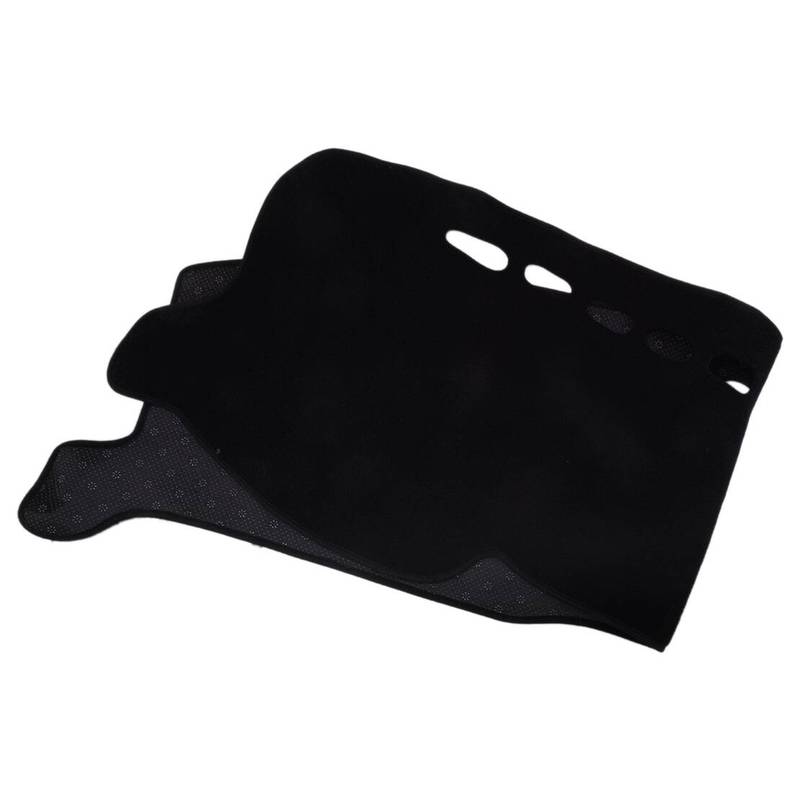 Front Dashboard Anti-Slip Cover Dash Mat Pad Black Polyester Fit for Ford Everest 2024 LHD