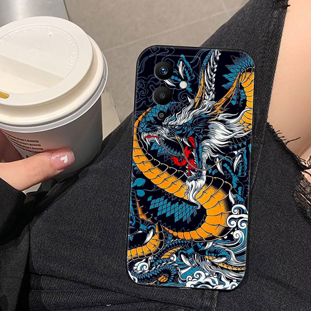 

Mythical Dragon Tiger Phone Case For Infinix TECNO POP SPARK SMART 6 7 8 9 CAMON 40 30 30S 15 16 17 20 20C Pro Case Cover Shell Infinix SMART10PLUS