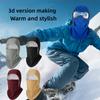 Warm Fleece Lined Balaclava for Adult Winter Windproof Face Mask for Outdoor Cycling Skiing Motorcycle Cold Weather Protection