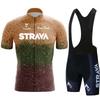2023 Cross-border STRAVA Tour de France cycling wear short-sleeve set with quick drying clothes available for drawing