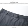 2026 Spring/Summer Men's Lightweight Casual Knit Pants - Fashionable, Versatile, Straight-Leg, Loose Fit for Middle-Aged Men