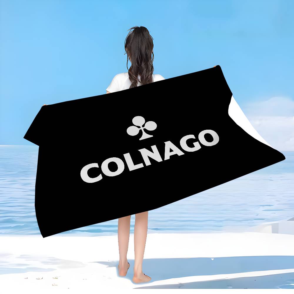 Colnago Logo Beach Towel Colorful Bath Towels For Girl Microfiber Quick Dry Sand Free Beach Yoga Spa Gym Pool