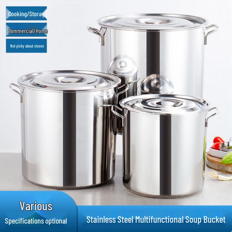 

SIFAR Commercial Stainless Steel Stock Pot with Lid