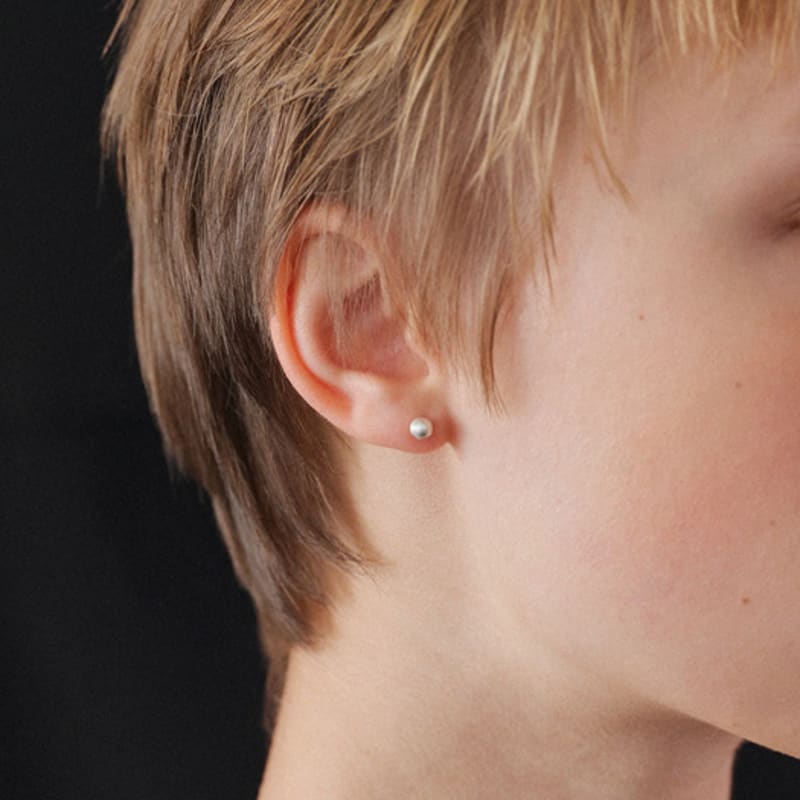 Another Layer 4mm Ball Stud Matt (silver925)(2color)