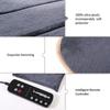 Memory Foam Ganzkörper-Massagematte mit Wärme Rückenmassagegerät mit 10 Vibrationsmotoren 6 Heizkissen Stuhlauflage für Nacken Taille Beine