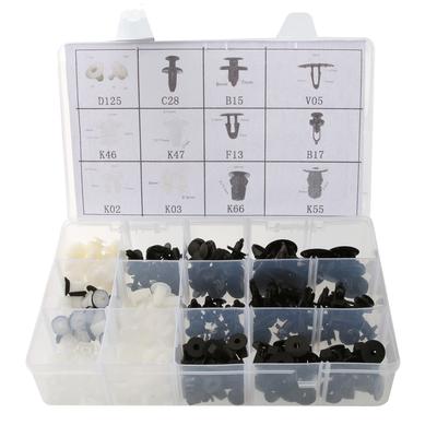 240x Fender Door Hood Bumper Trim Clip Body Retainer Fastener Assortment Kit