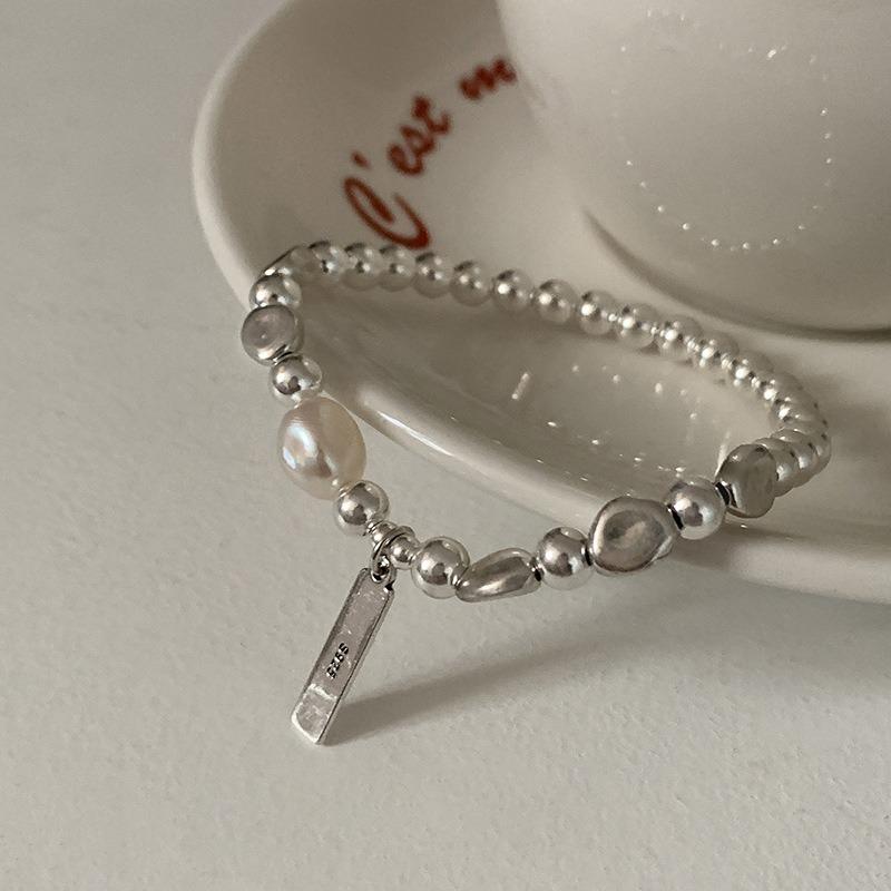 Vintage  Pearl Bracelets for Women Trend Korean Fashion Irregular Pearl Bracelets Party Jewelry Gift