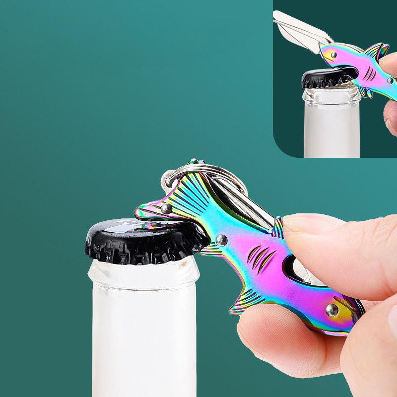 High Quality Steel Toothpick Folding Knife Household Carry-On Tooth Picking Artifact Advanced Toothpick Bottle Opener