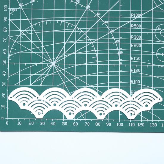 Wave Carbon Steel Die de tăiere Papercraft Pânză Scrapbooking DIY Instrument Decor