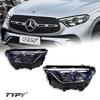 Mercedes-Benz GLC W254 LED Projector Headlight Assembly (23-25) - High-End Daytime Running Lights & Turn Signals