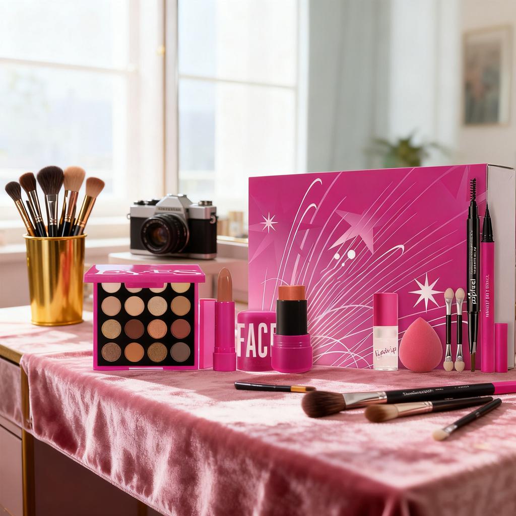 Countdown Calendar Beauty Set, Makeup Enthusiast Gift, 12 Pieces For Girls, Christmas, Valentine's Day, Anniversary Gift (10ml)