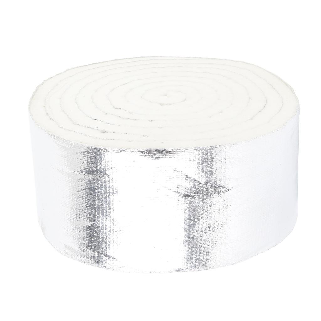 Thermal Insulation Tape 1000 degrees C Heatproof IMPA813872 Aluminum Foil Pipe Wrap Insulated Tape for Auto Parts Home