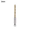 Hex Shank Twist Drill 4241 High Speed Steel Drilling Tools Twist Drill Bit  Power Tool
