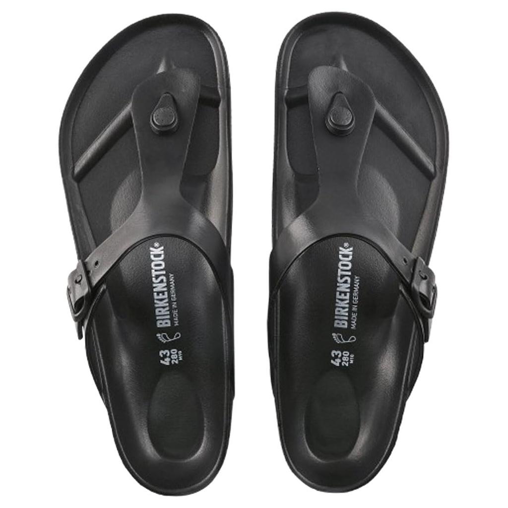 BIRKENSTOCK Unisex Beach Sandals Gizeh EVA 128201 Regular Black EU37 (24.0cm)