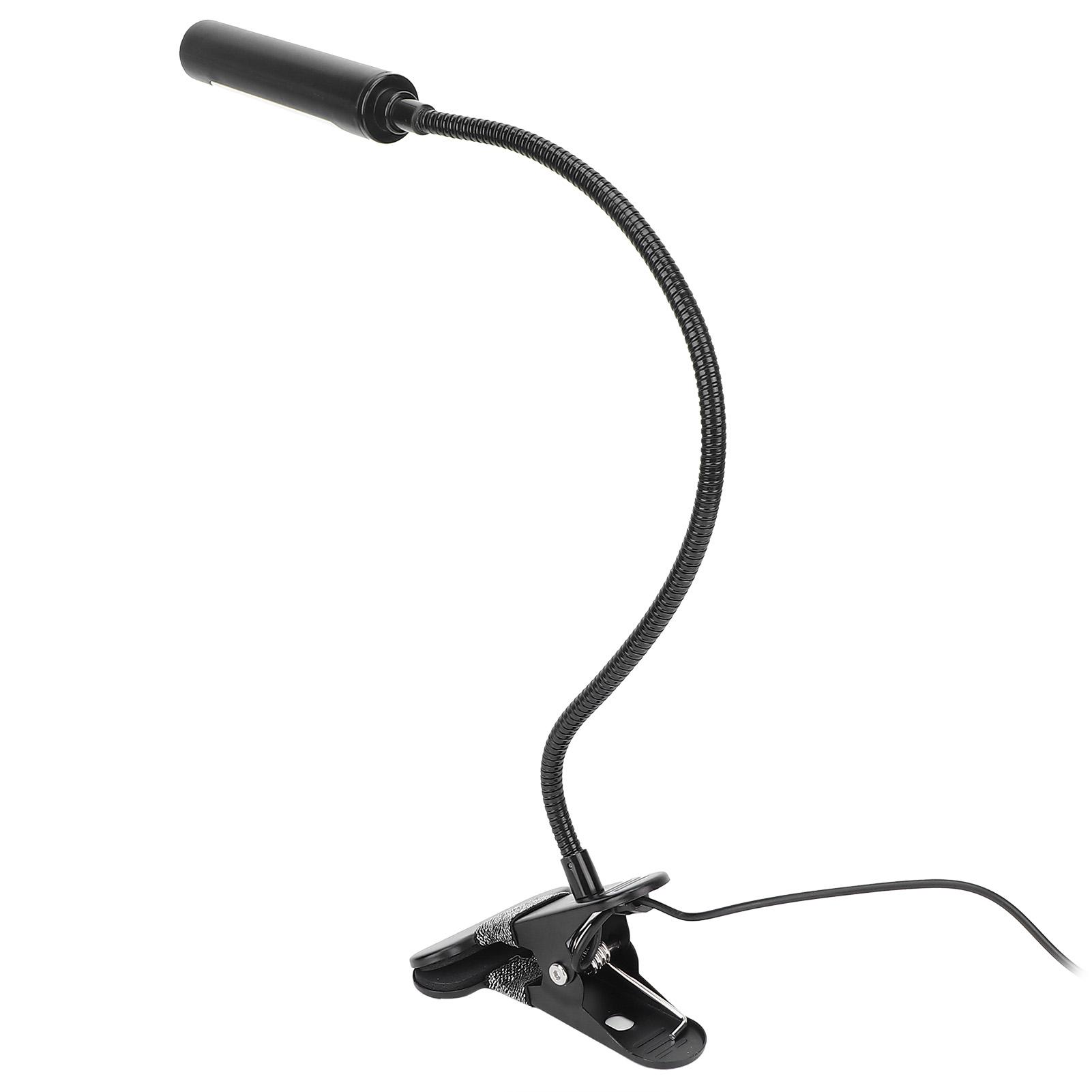 

Светодиодный зажим для защиты глаз, татуировки, макияжа, USB-зарядка, настольная лампа для дизайна ногтей, черный цвет