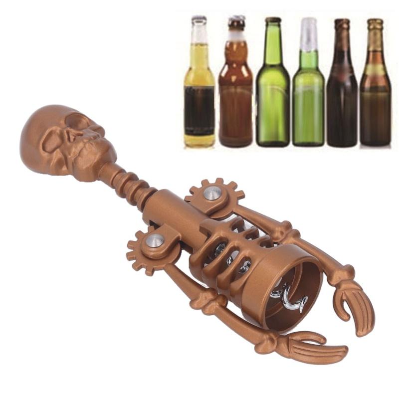 Skull Head Corkscrew Wine Bottle Opener Wine Opener For Birthdays Graduation Ceremonies