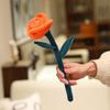 Plush Rose Flower Toy - Home Decor Ornament for Kids and Girls - Perfect Valentine's Day Gift