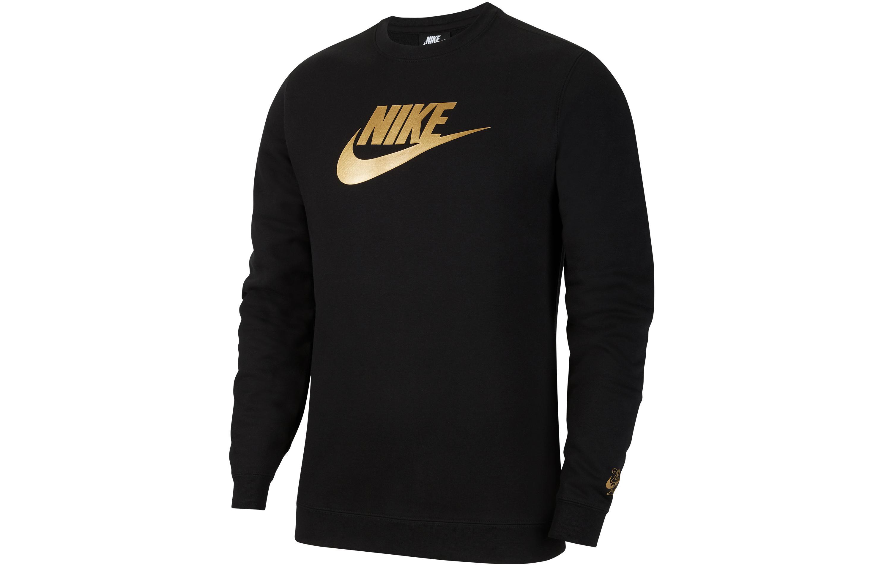 

Nike Sweatshirts Men s Black Crew Neck Moderate Regular CU4534-010 M