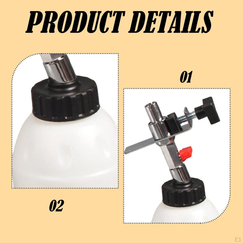 Brake Fluid Changing Pot, Oil Change Bottle, Durability Portable Efficient Auto