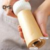 Wooden Pepper Grinder Manual Salt And Pepper Mill Adjustable Coarse-grained Grinder Refillable Salt Mill with Ceramic Lid for Salt Pepper
