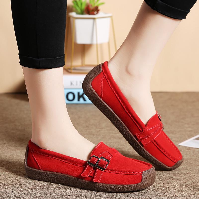Women's Female Ladies Mother Shoes Sandals Platform Flats Slip On Hollow Summer Cool Moccasins Vulcanized Shoes 41 42