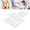 10Pcs TENS Unit Replacement Pads Rectangular Reusable Electrode Patches for Electrotherapy Muscle Stimulator