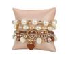 Handmade Pearl Bracelets For Women Geometric Style Fashion Perfect Gift For Her