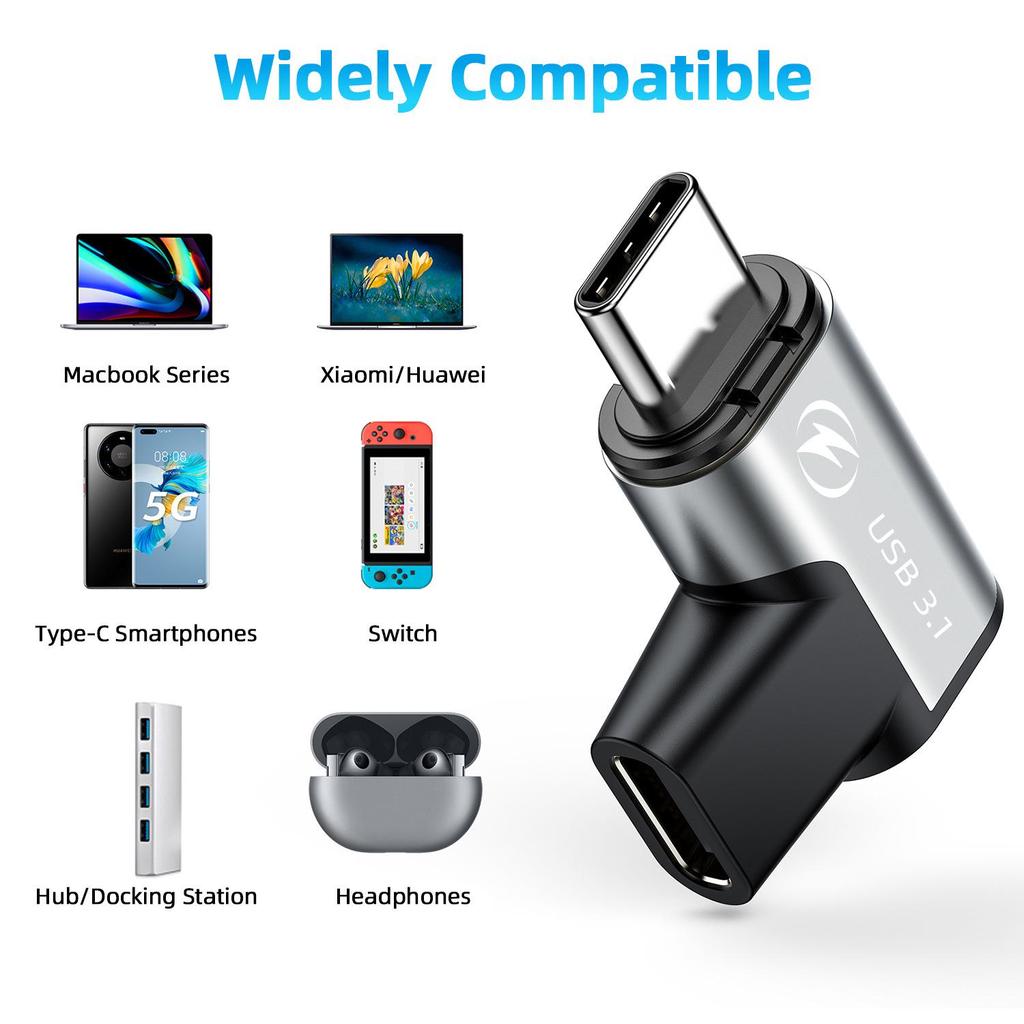 Magnetyczny adapter USB-C 24-pinowy do szybkiego ładowania PD100W - Kompatybilny z USB 3.1